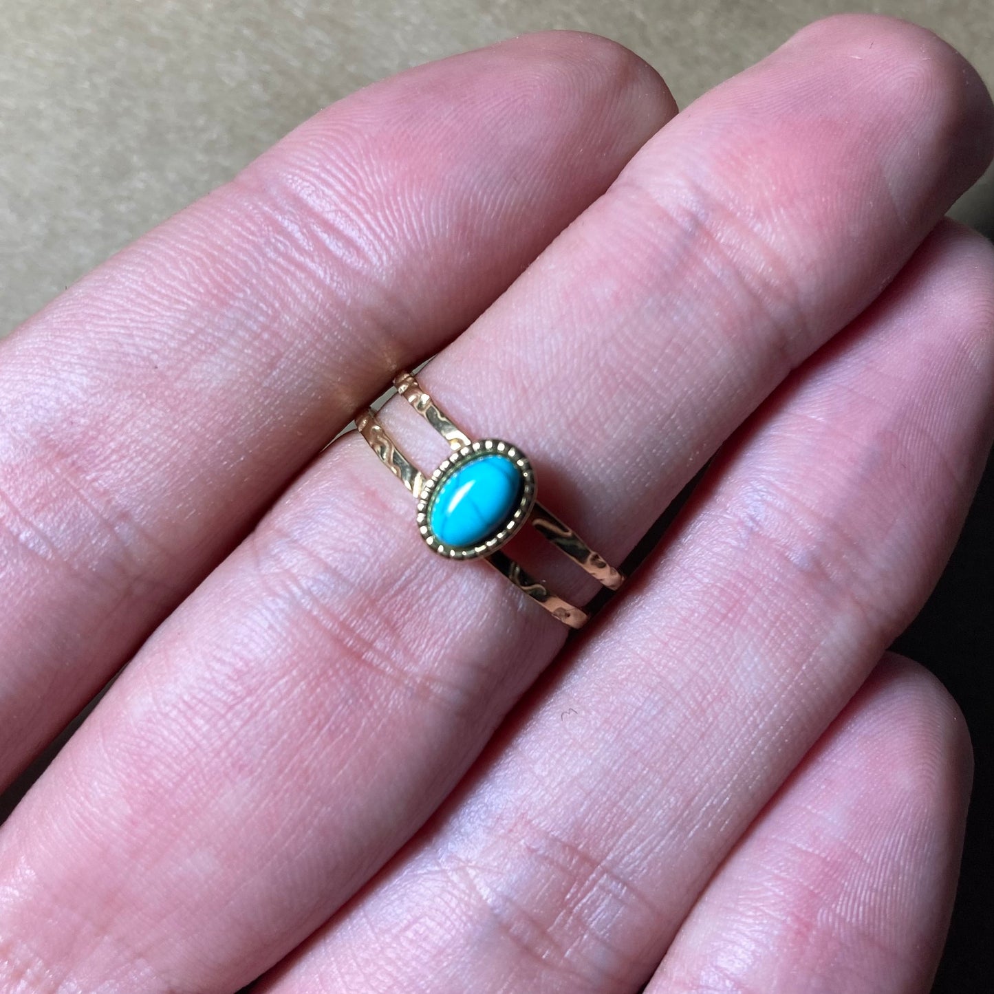 Bague Turquoise