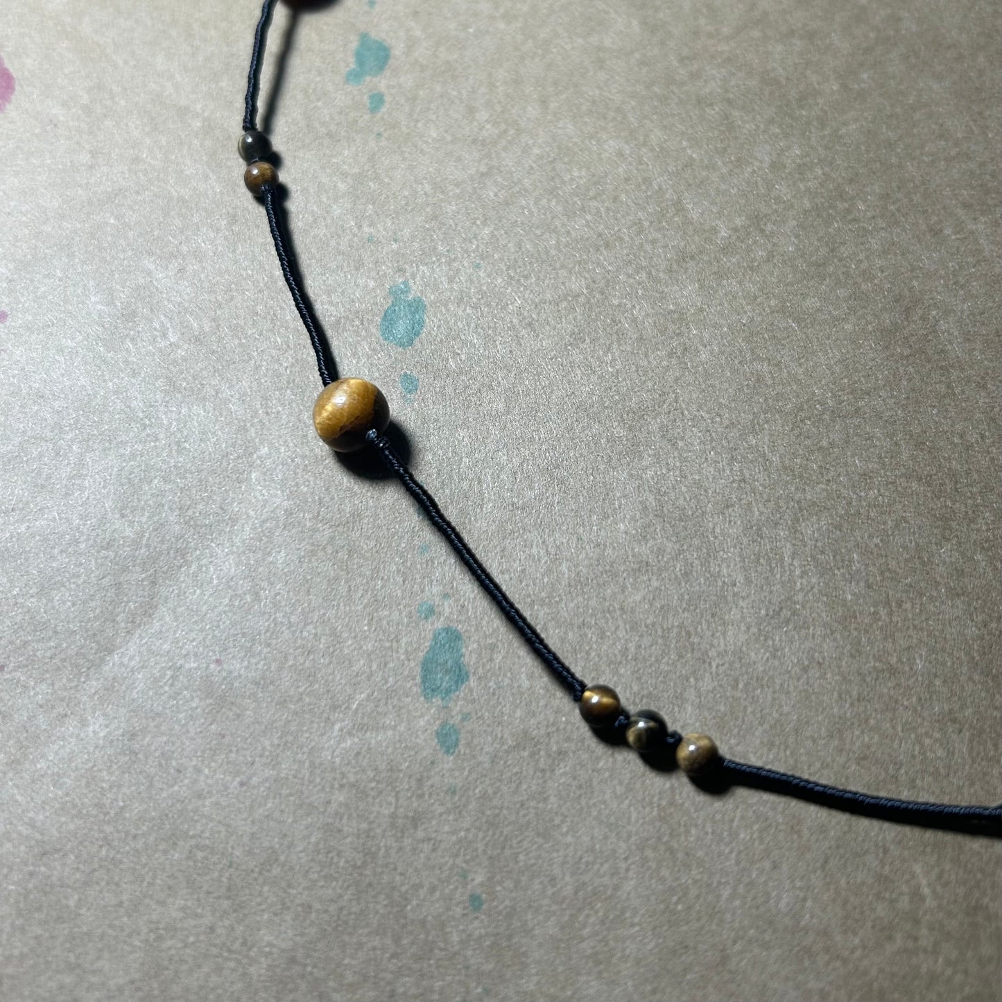 Collier Oeil De Tigre (pièce unique).