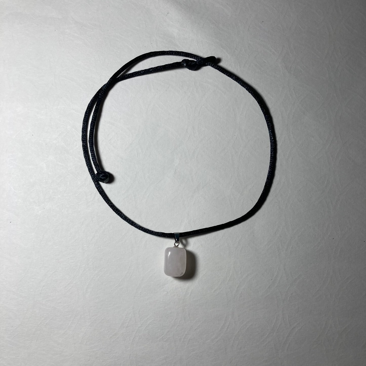 Collier Quartz Rose