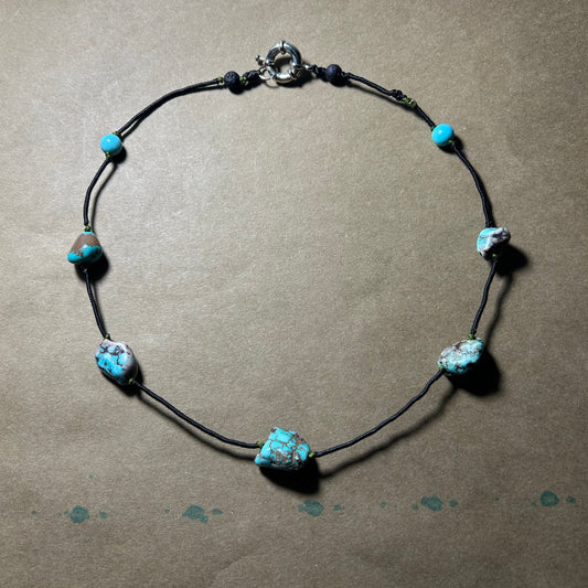 Collier Turquoise (pièce unique).