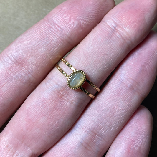 Bague Labradorite