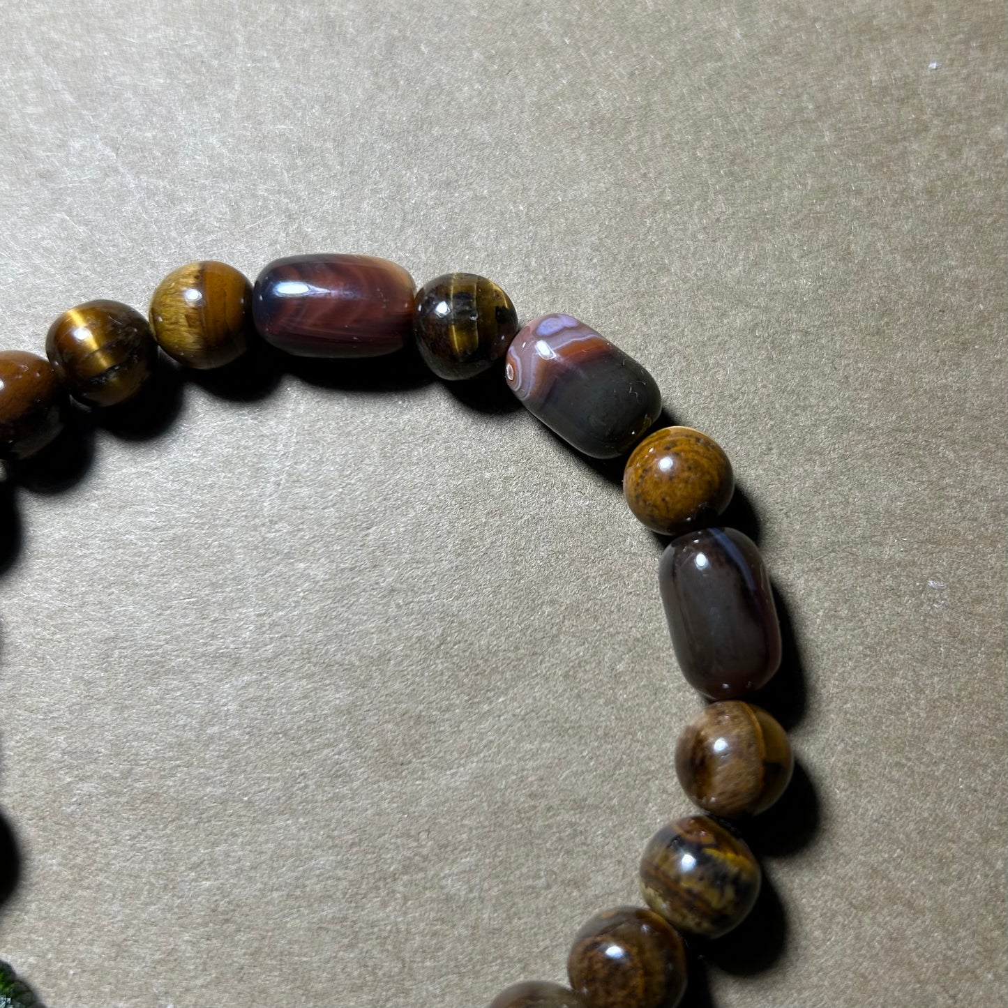 Bracelet Oeil de tigre /Agate .