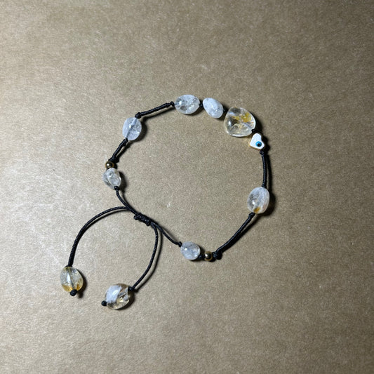 Bracelet Citrine (pièce unique).