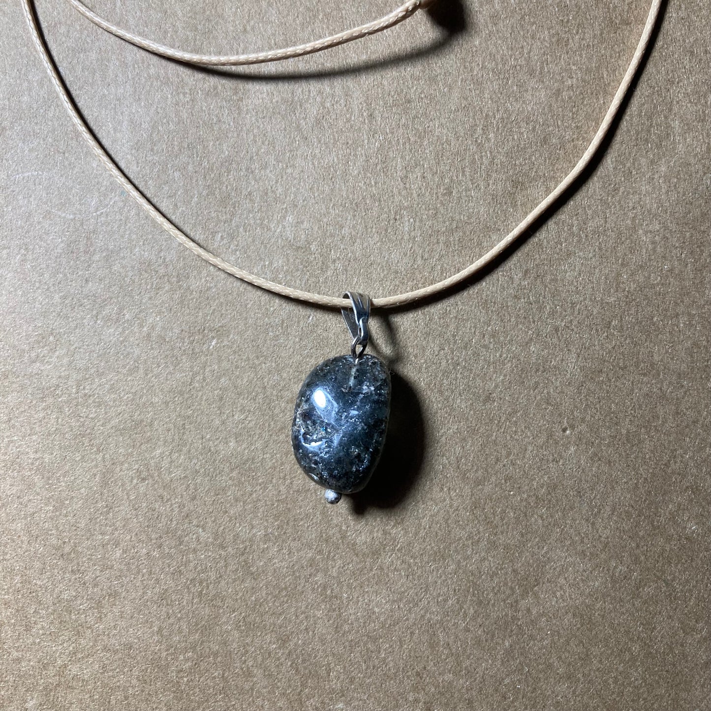 Collier Quartz Fumé.