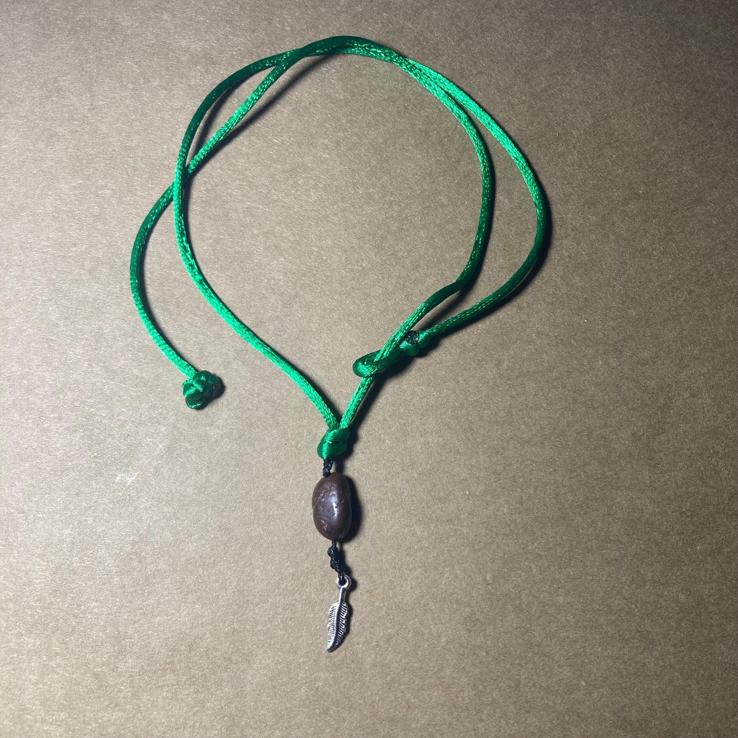 Collier Jaspe Mokaïte.