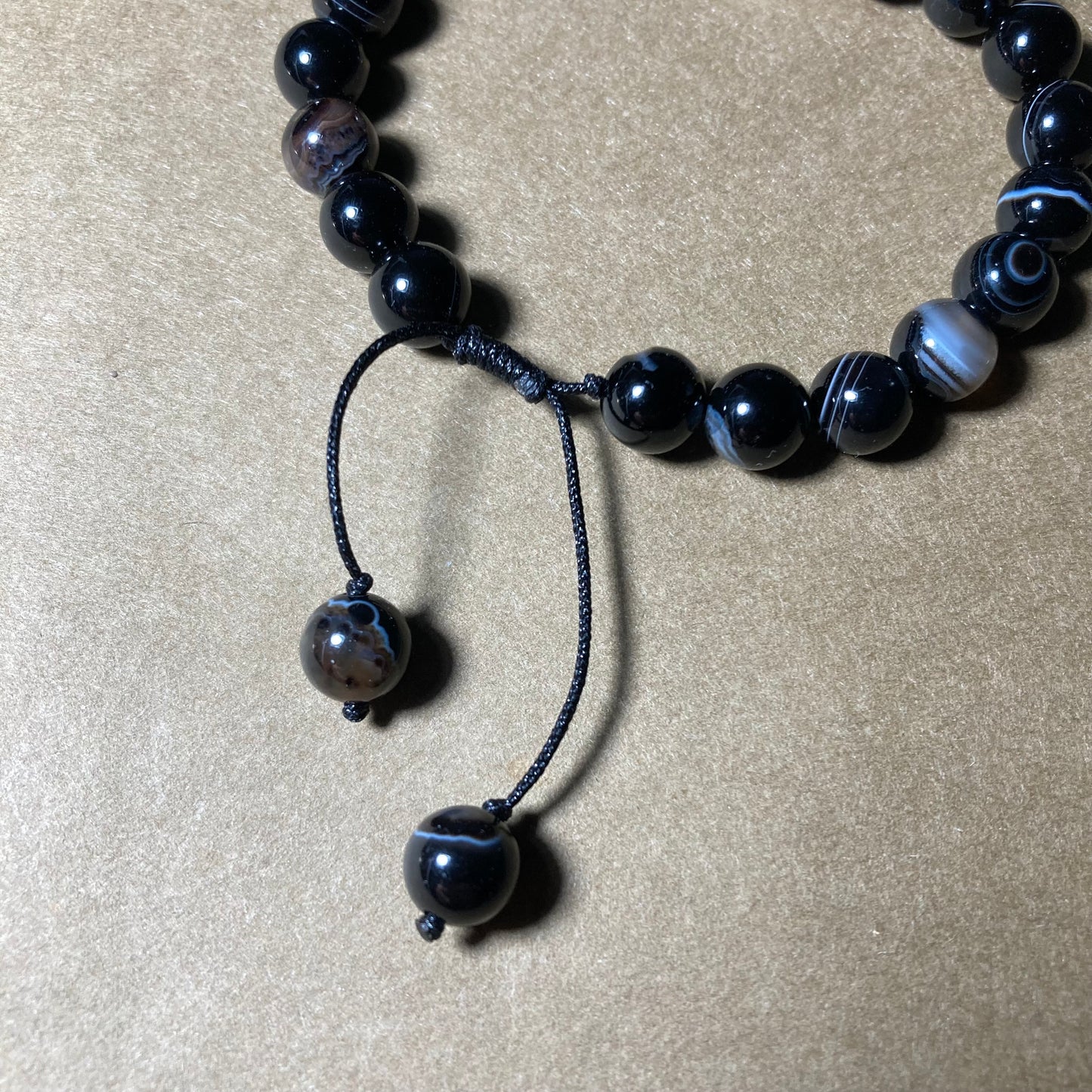 Bracelet Onyx (Agate).