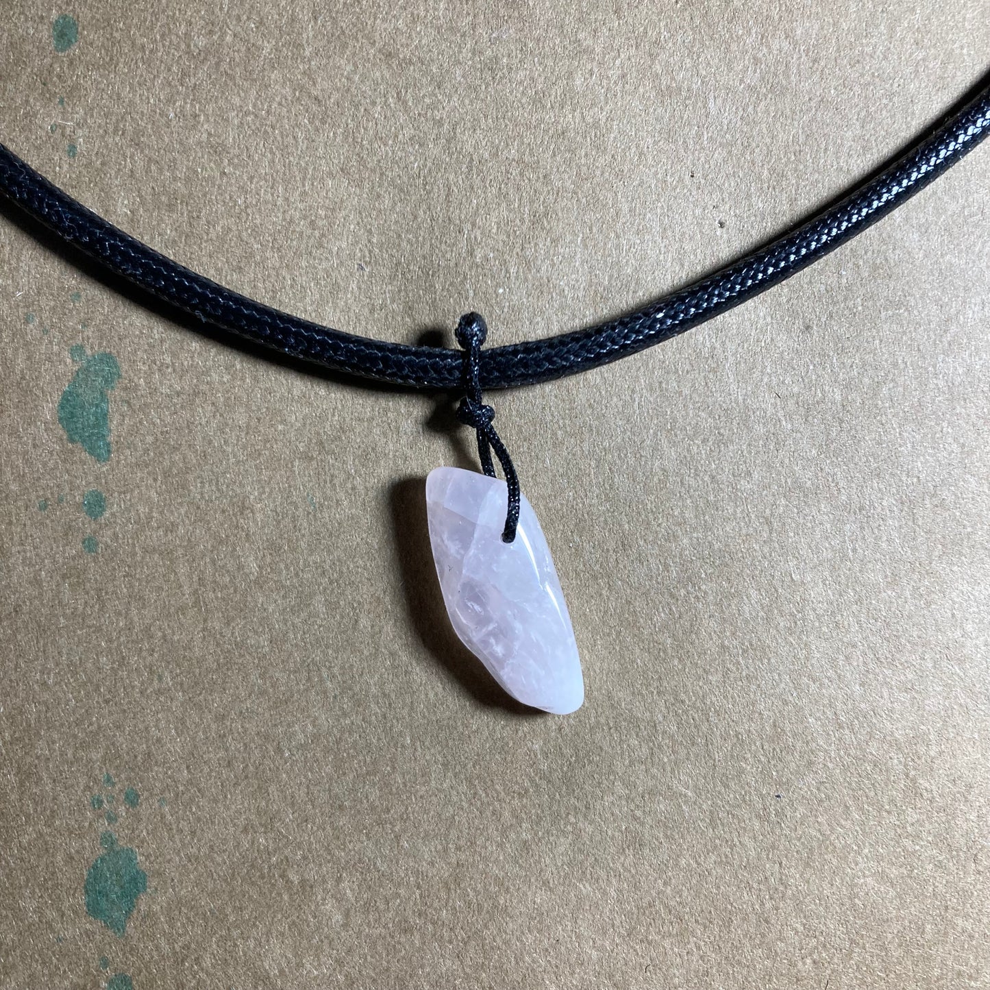 Collier Quartz Rose.