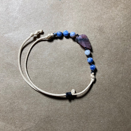 Bracelet Tourmaline/Sodalite.